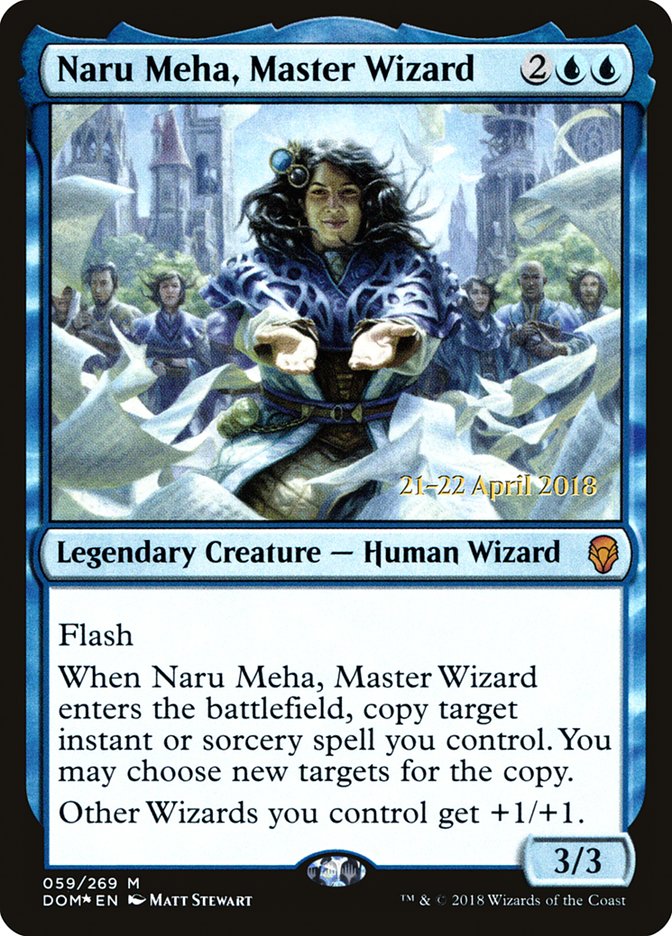 Naru Meha, Master Wizard [Dominaria Promos] | Card Citadel