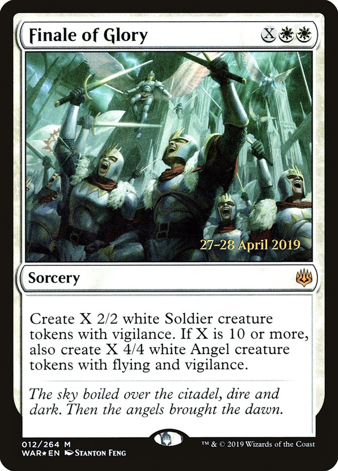 Finale of Glory  [War of the Spark Prerelease Promos] | Card Citadel