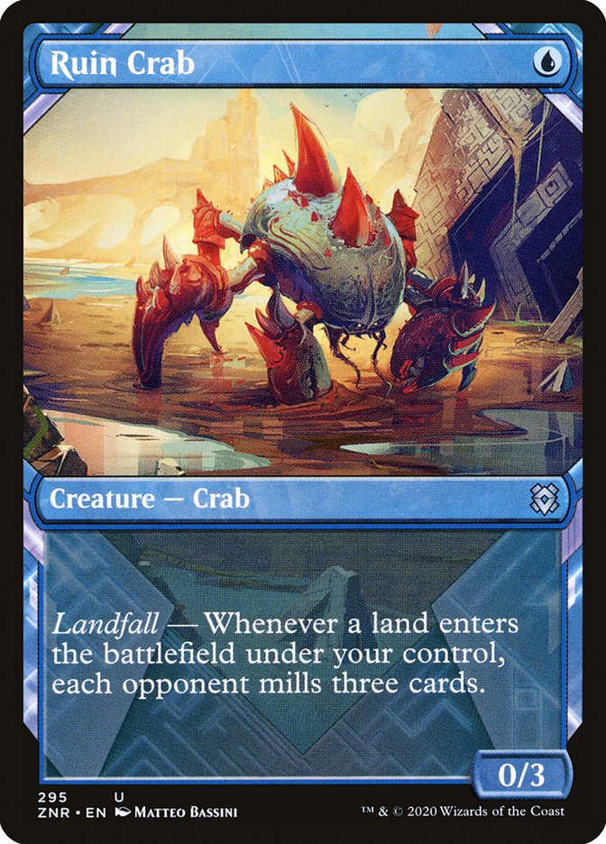 Ruin Crab (Showcase) [Zendikar Rising] | Card Citadel