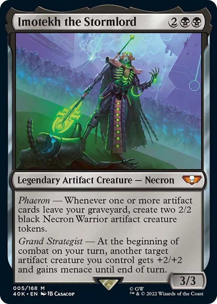 Imotekh the Stormlord (Surge Foil) [Universes Beyond: Warhammer 40,000] | Card Citadel