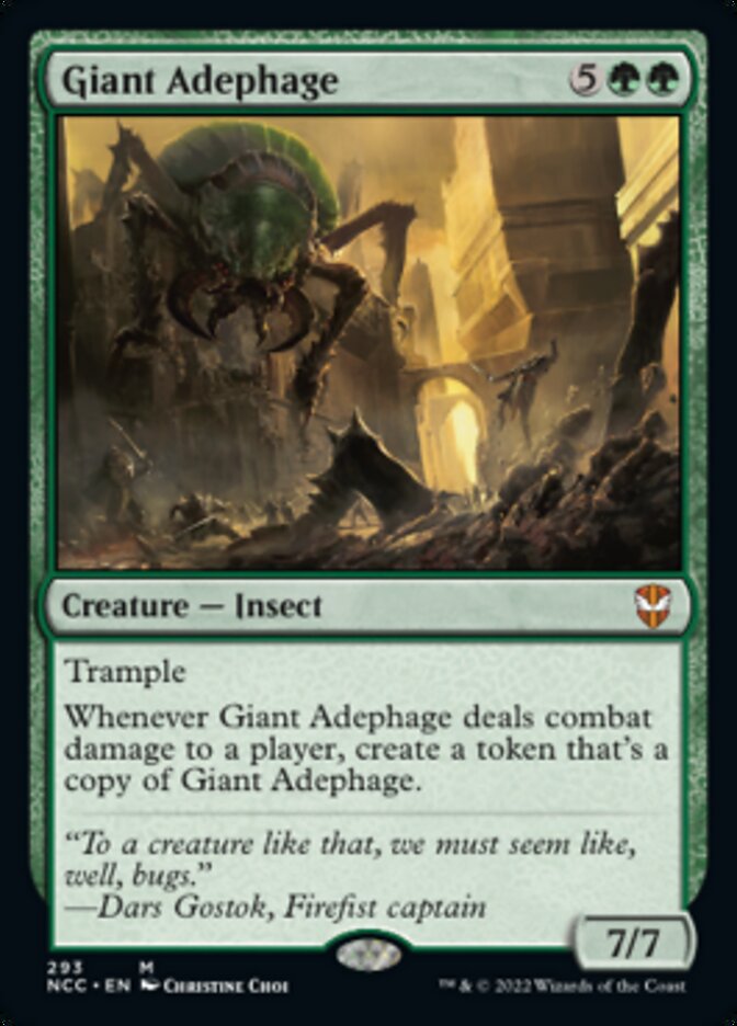 Giant Adephage [Streets of New Capenna Commander] | Card Citadel