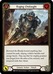 Raging Onslaught (Blue) [U-WTR190] (Welcome to Rathe Unlimited)  Unlimited Normal | Card Citadel