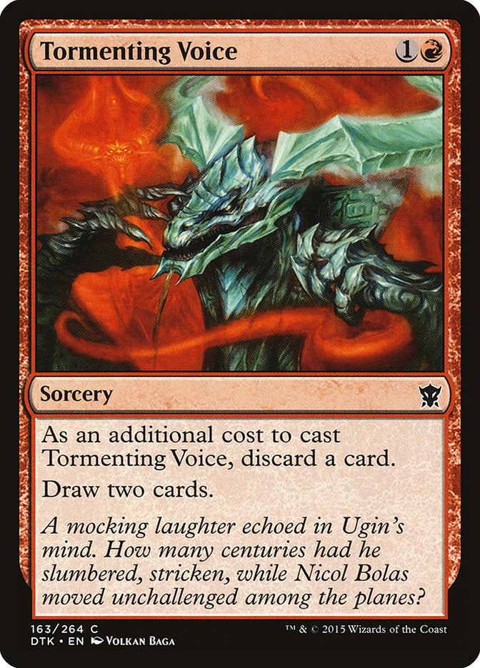 Tormenting Voice [Dragons of Tarkir] | Card Citadel