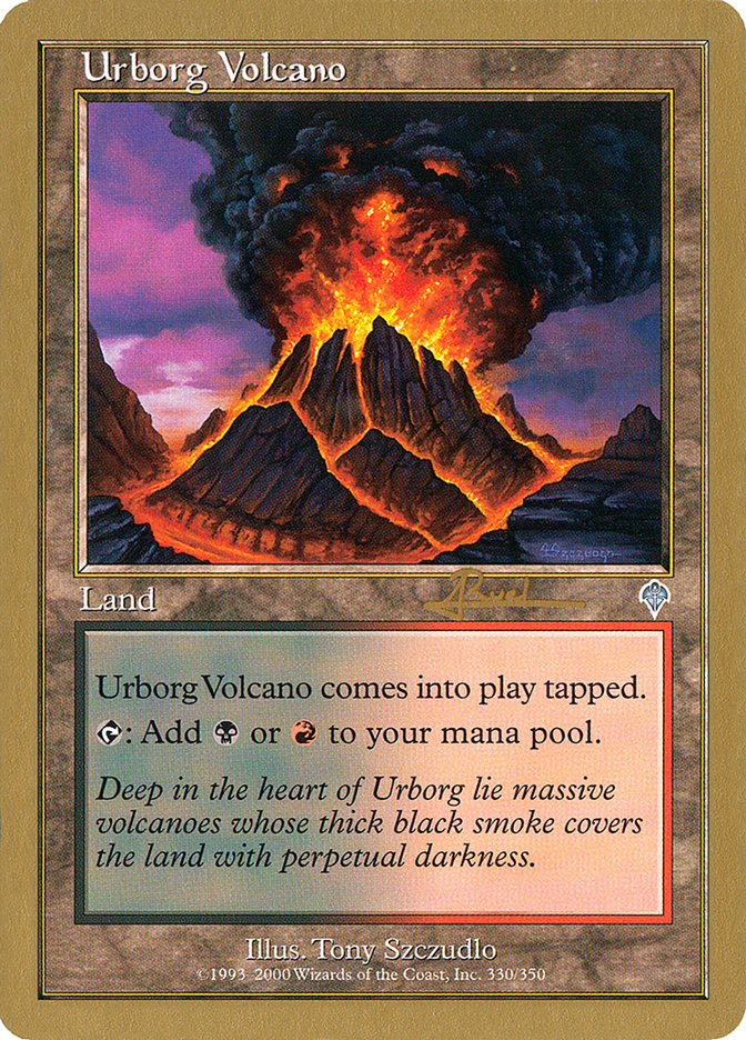 Urborg Volcano (Antoine Ruel) [World Championship Decks 2001] | Card Citadel