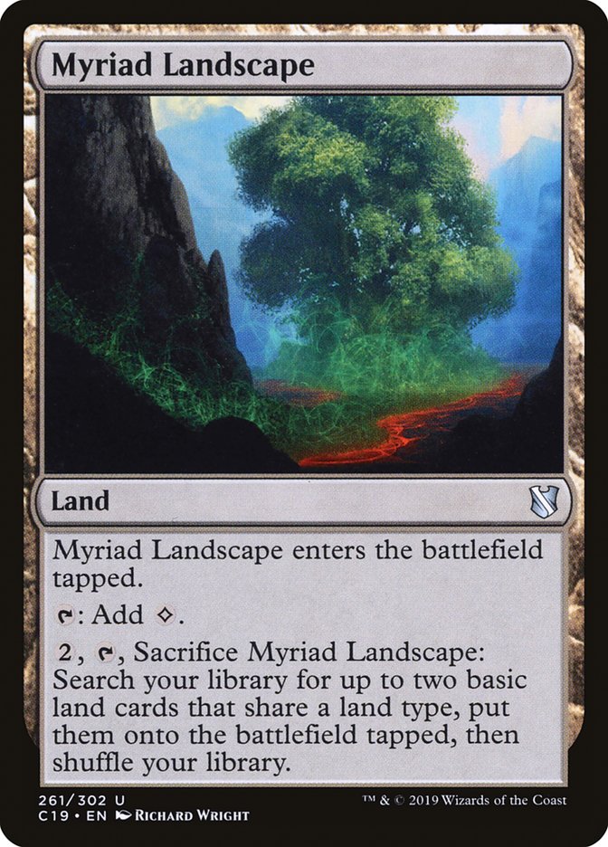 Myriad Landscape [Commander 2019] | Card Citadel