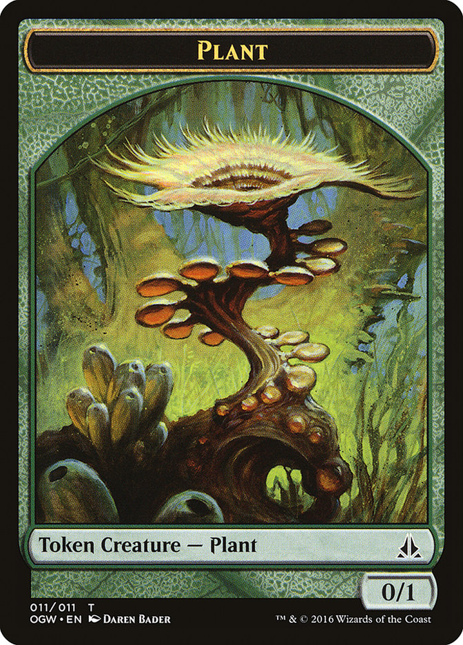 Plant [Oath of the Gatewatch Tokens] | Card Citadel