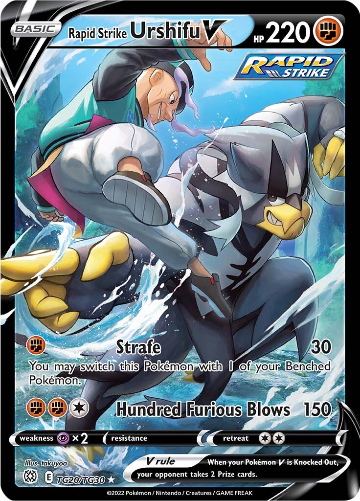 Rapid Strike Urshifu V (TG20/TG30) [Sword & Shield: Brilliant Stars] | Card Citadel