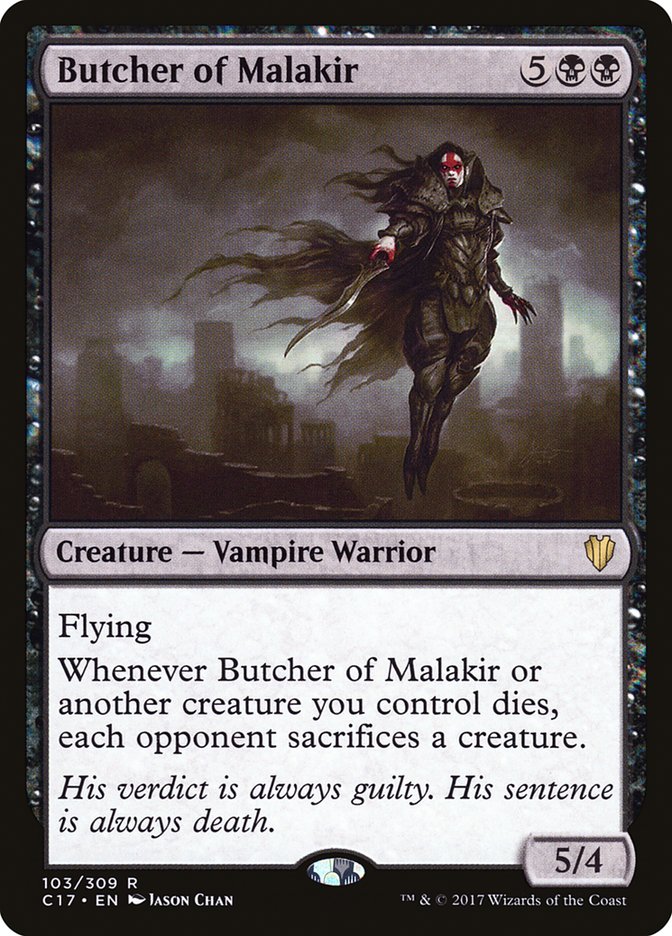 Butcher of Malakir [Commander 2017] | Card Citadel