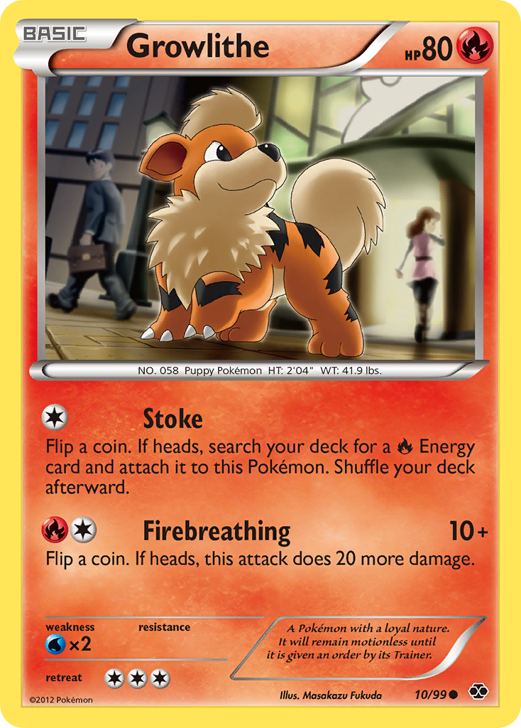 Growlithe (10/99) [Black & White: Next Destinies] | Card Citadel