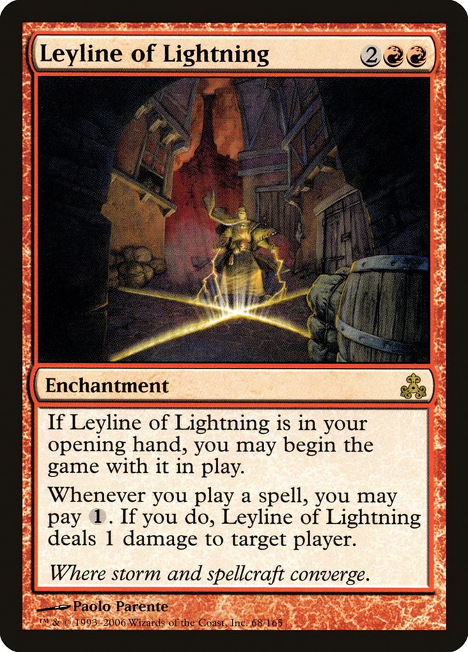 Leyline of Lightning [Guildpact] | Card Citadel