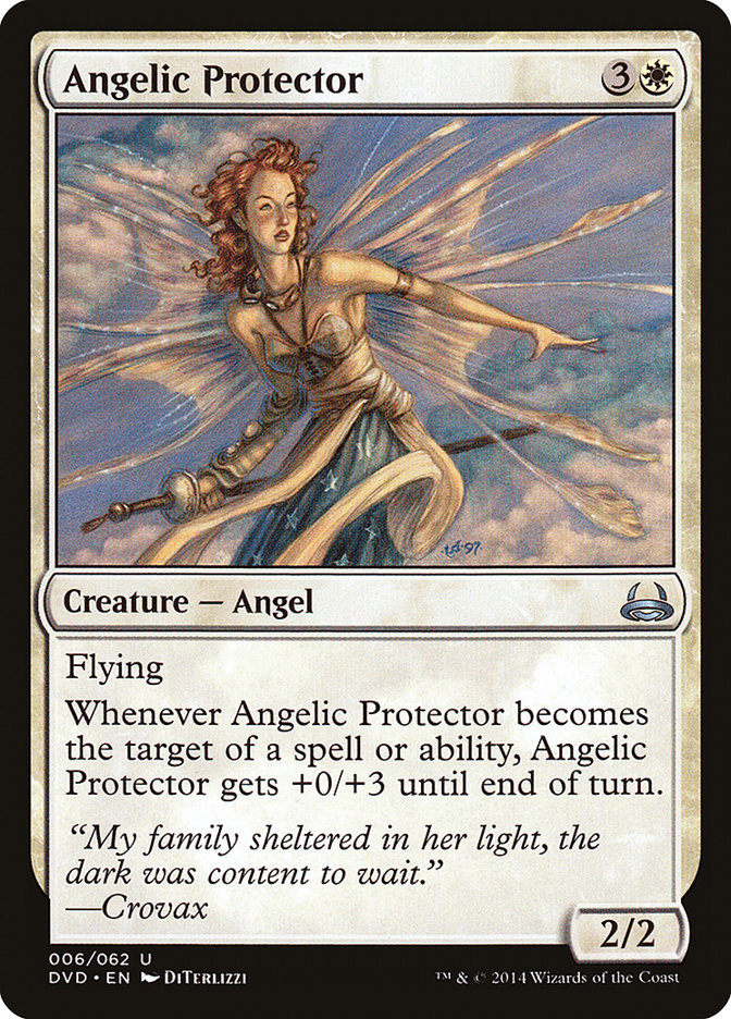 Angelic Protector (Divine vs. Demonic) [Duel Decks Anthology] | Card Citadel