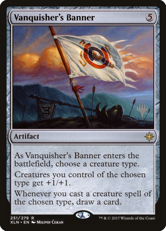 Vanquisher's Banner [Ixalan Promos] | Card Citadel