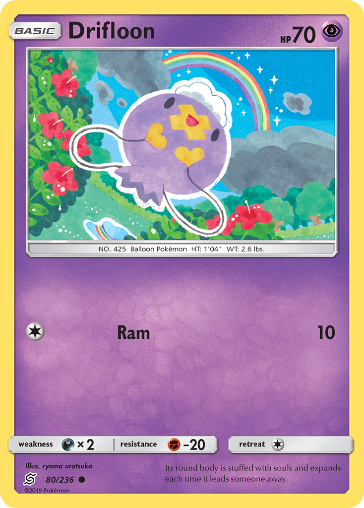 Drifloon (80/236) [Sun & Moon: Unified Minds] | Card Citadel