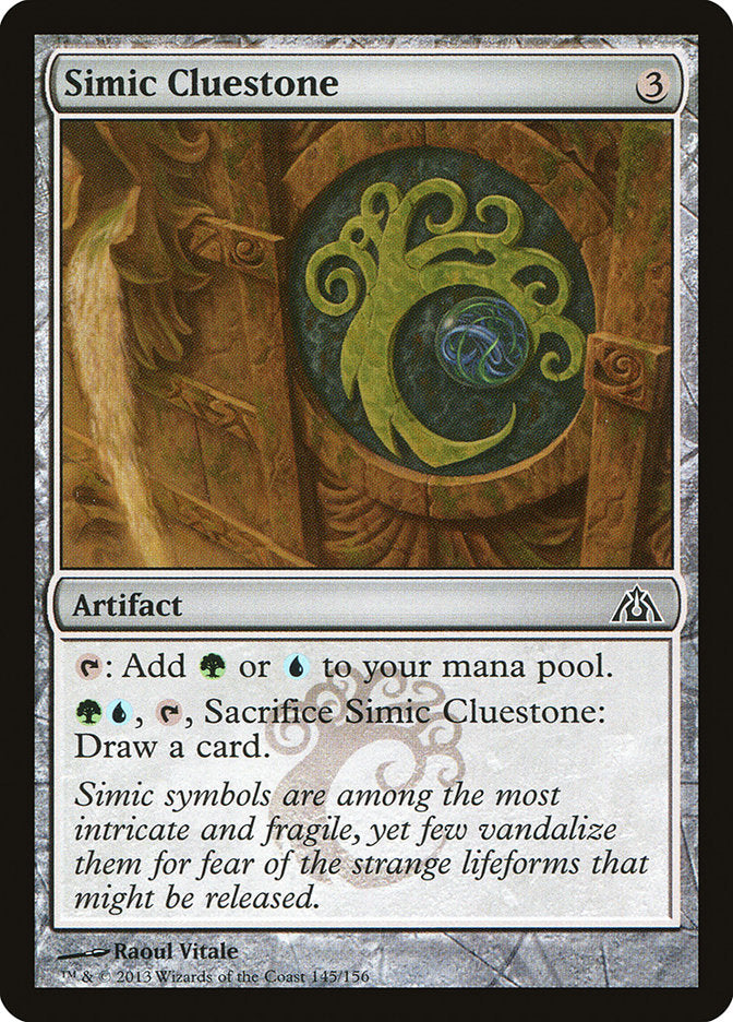 Simic Cluestone [Dragon's Maze] | Card Citadel