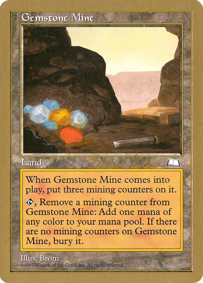 Gemstone Mine (Brian Selden) [World Championship Decks 1998] | Card Citadel