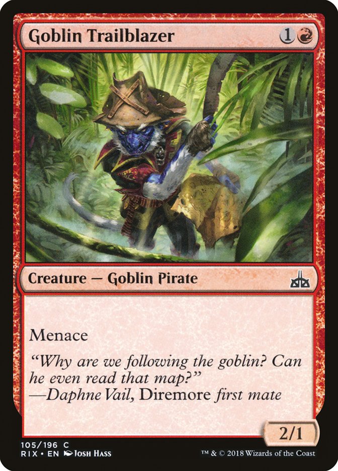 Goblin Trailblazer [Rivals of Ixalan] | Card Citadel