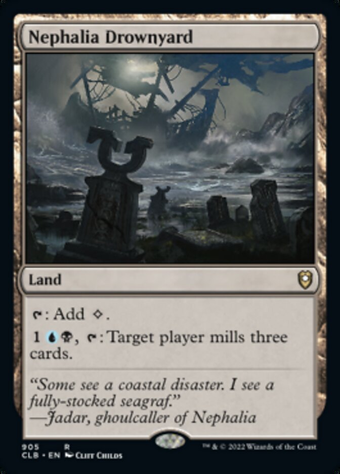 Nephalia Drownyard [Commander Legends: Battle for Baldur's Gate] | Card Citadel