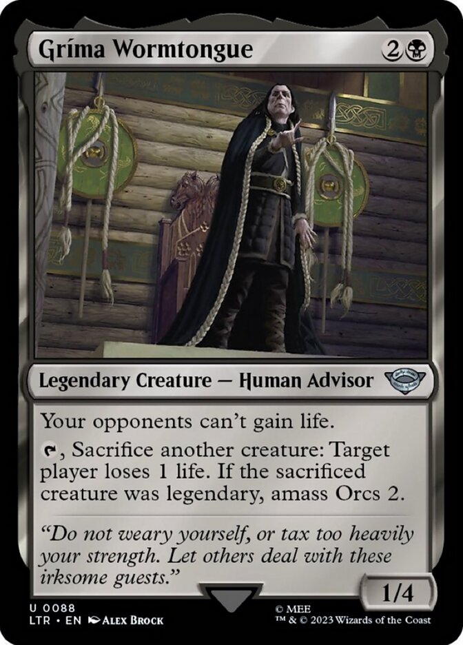 Grima Wormtongue [The Lord of the Rings: Tales of Middle-Earth] | Card Citadel