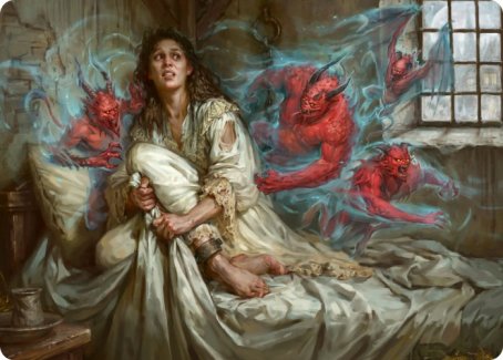 Eruth, Tormented Prophet Art Card [Innistrad: Crimson Vow Art Series] | Card Citadel