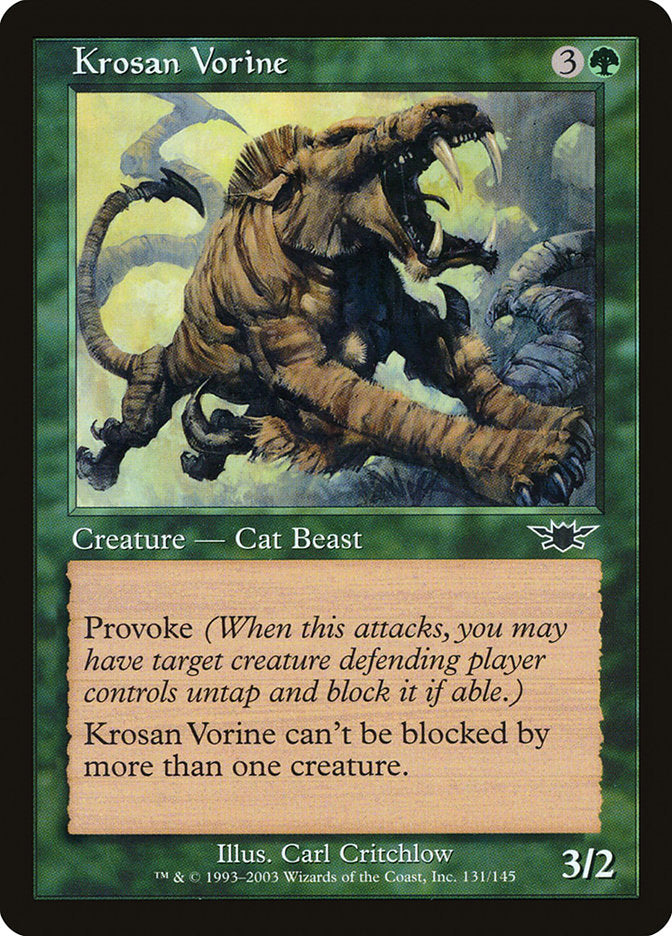 Krosan Vorine [Legions] | Card Citadel