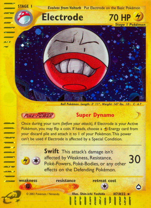 Electrode (H7/H32) [Aquapolis] | Card Citadel