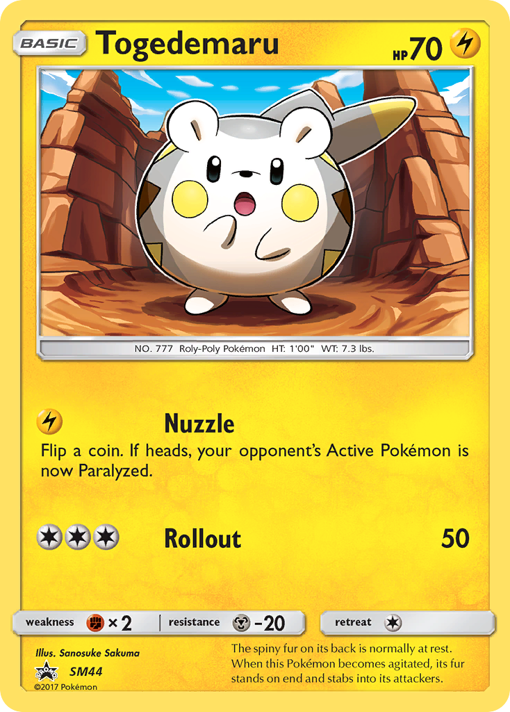 Togedemaru (SM44) [Sun & Moon: Black Star Promos] | Card Citadel