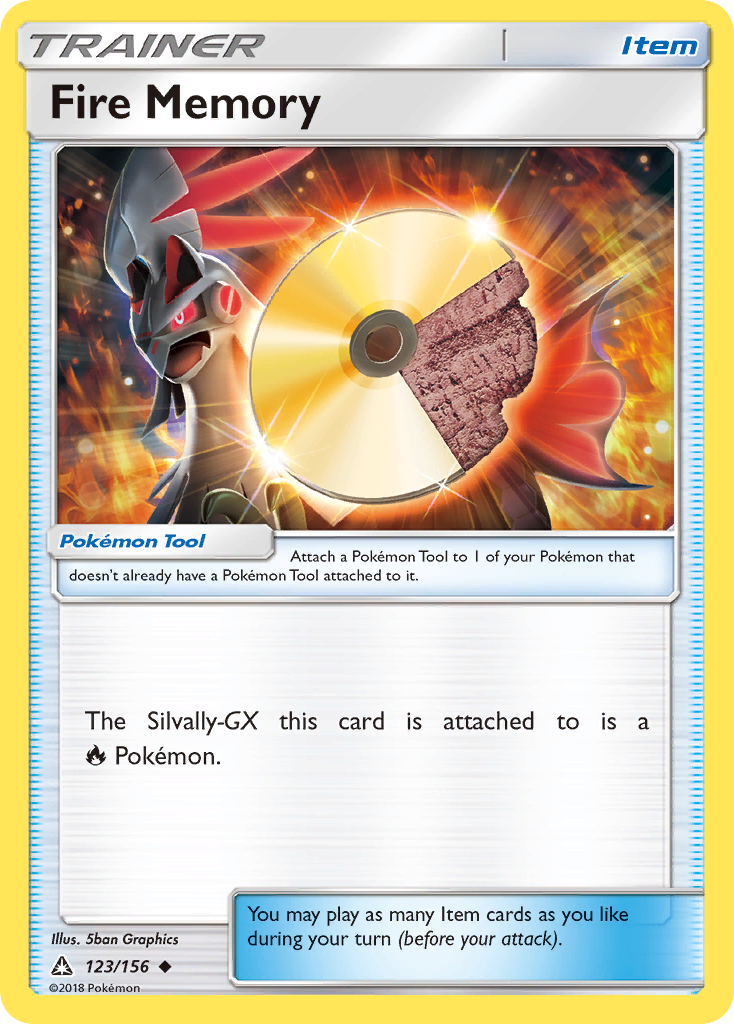 Fire Memory (123/156) [Sun & Moon: Ultra Prism] | Card Citadel