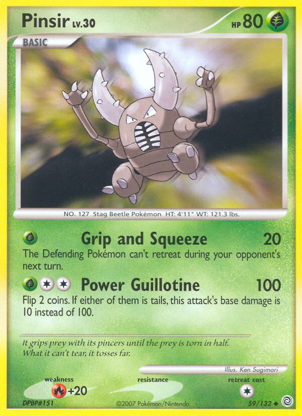 Pinsir (59/132) [Diamond & Pearl: Secret Wonders] | Card Citadel