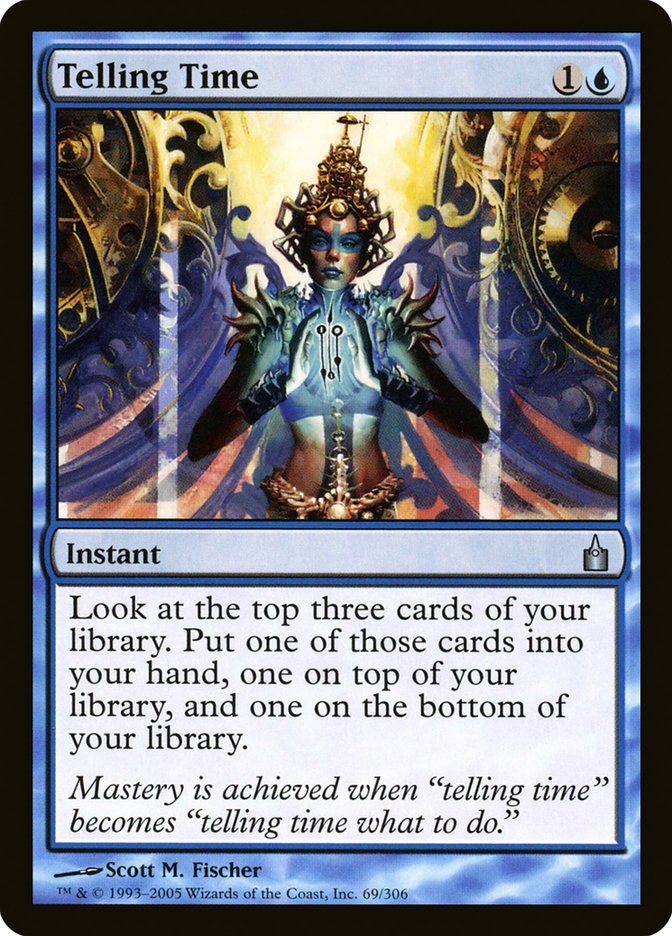 Telling Time [Ravnica: City of Guilds] | Card Citadel