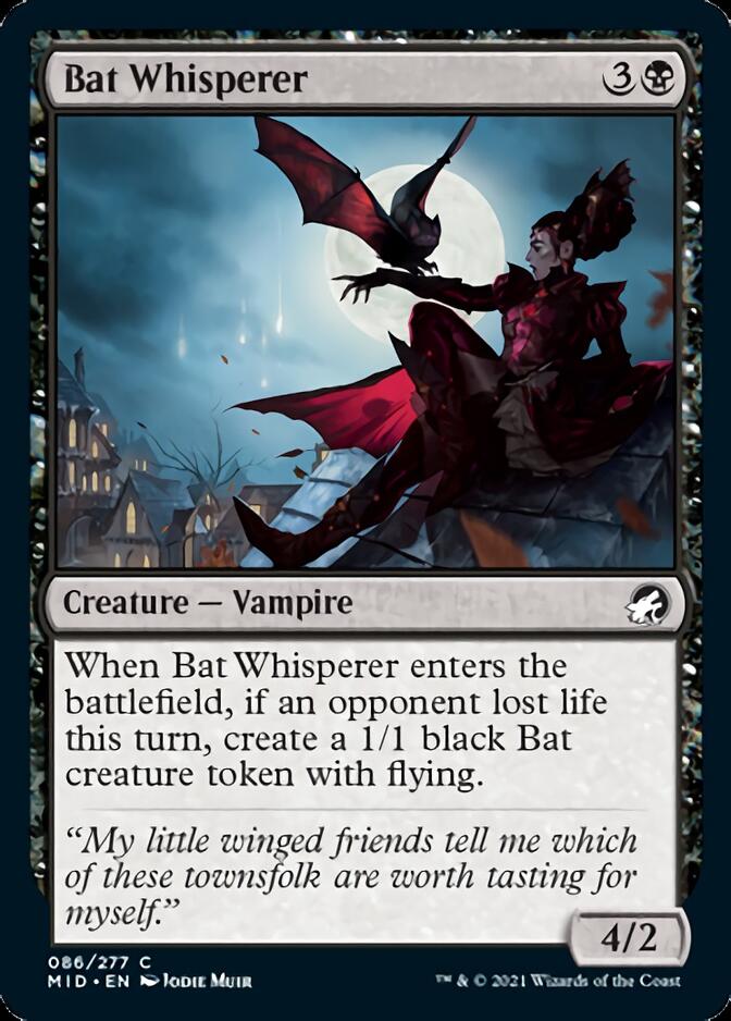 Bat Whisperer [Innistrad: Midnight Hunt] | Card Citadel