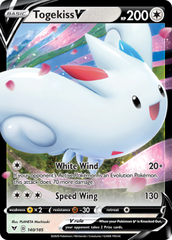 Togekiss V (140/185) [Sword & Shield: Vivid Voltage] | Card Citadel