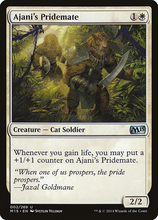 Ajani's Pridemate [Magic 2015] | Card Citadel