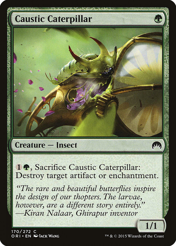 Caustic Caterpillar [Magic Origins] | Card Citadel