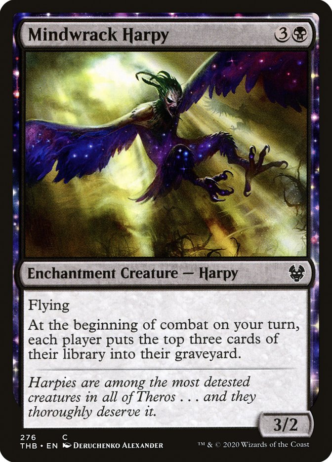 Mindwrack Harpy [Theros Beyond Death] | Card Citadel