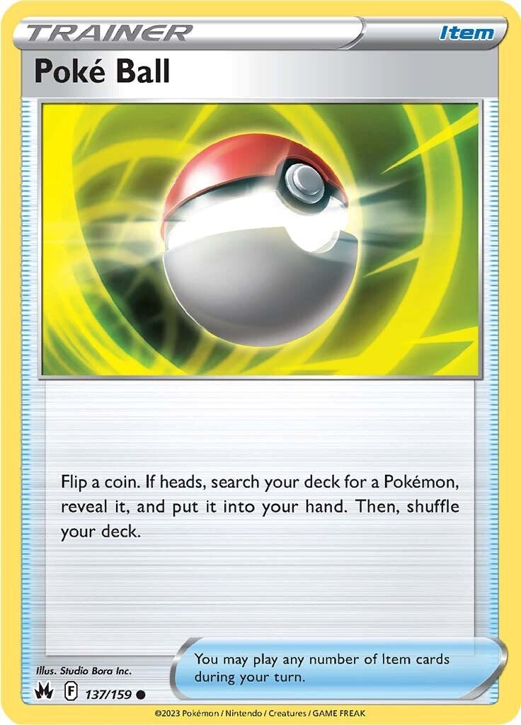 Poke Ball (137/159) [Sword & Shield: Crown Zenith] | Card Citadel