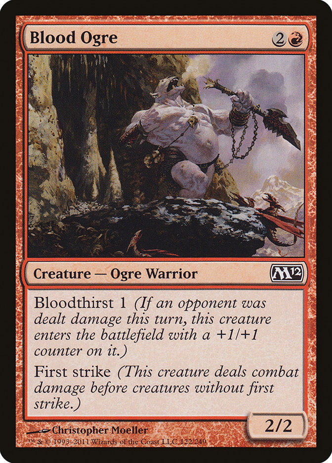 Blood Ogre [Magic 2012] | Card Citadel