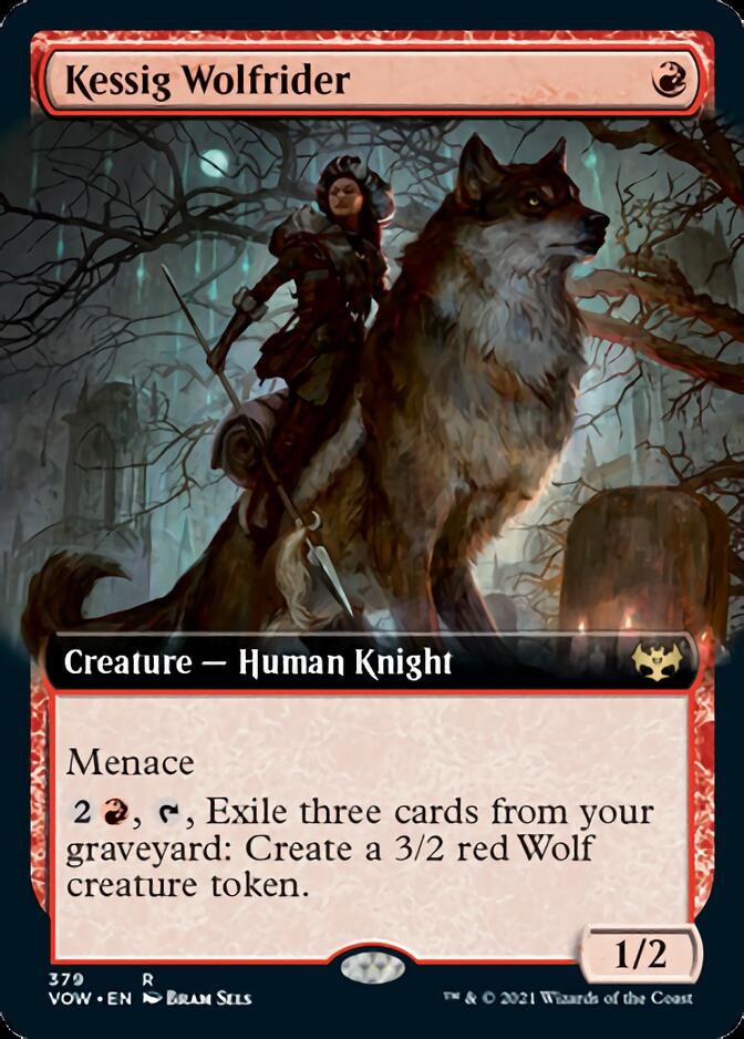 Kessig Wolfrider (Extended) [Innistrad: Crimson Vow] | Card Citadel