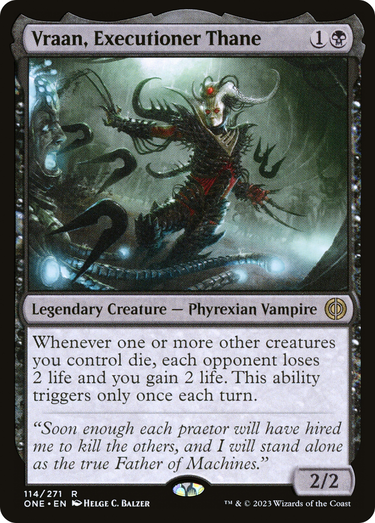 Vraan, Executioner Thane [Phyrexia: All Will Be One] | Card Citadel