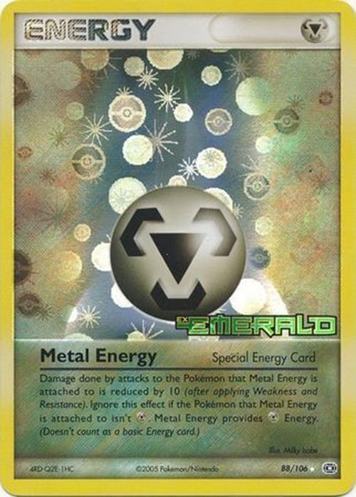 Metal Energy (88/106) (Stamped) [EX: Emerald] | Card Citadel