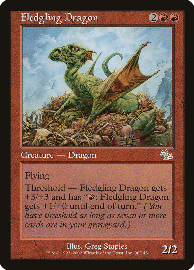 Fledgling Dragon [Judgment] | Card Citadel