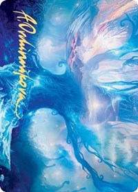 The World Tree Art Card (Gold-Stamped Signature) [Kaldheim: Art Series] | Card Citadel