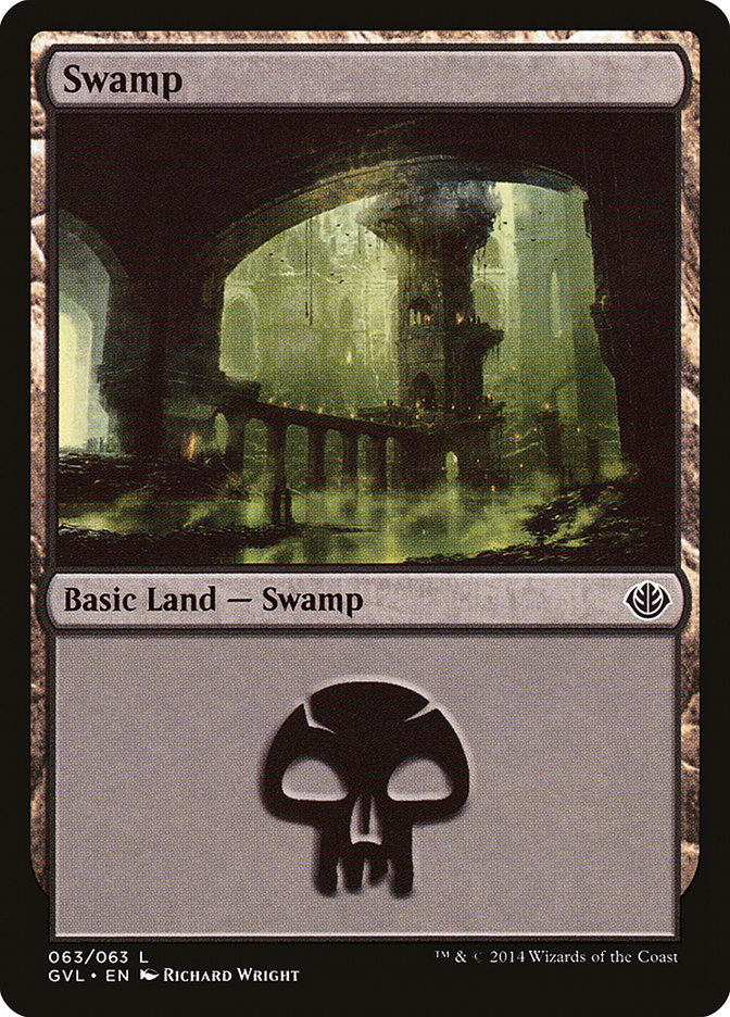 Swamp (63) (Garruk vs. Liliana) [Duel Decks Anthology] | Card Citadel