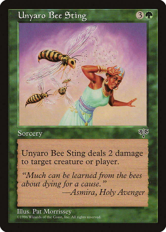 Unyaro Bee Sting [Mirage] | Card Citadel