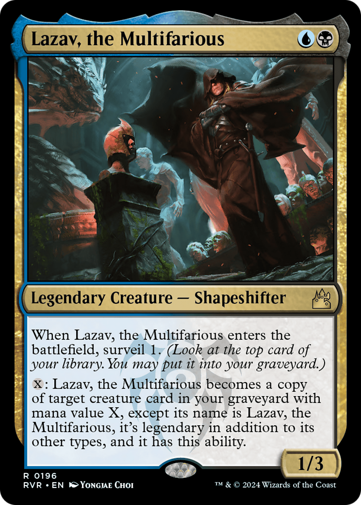 Lazav, the Multifarious [Ravnica Remastered] | Card Citadel