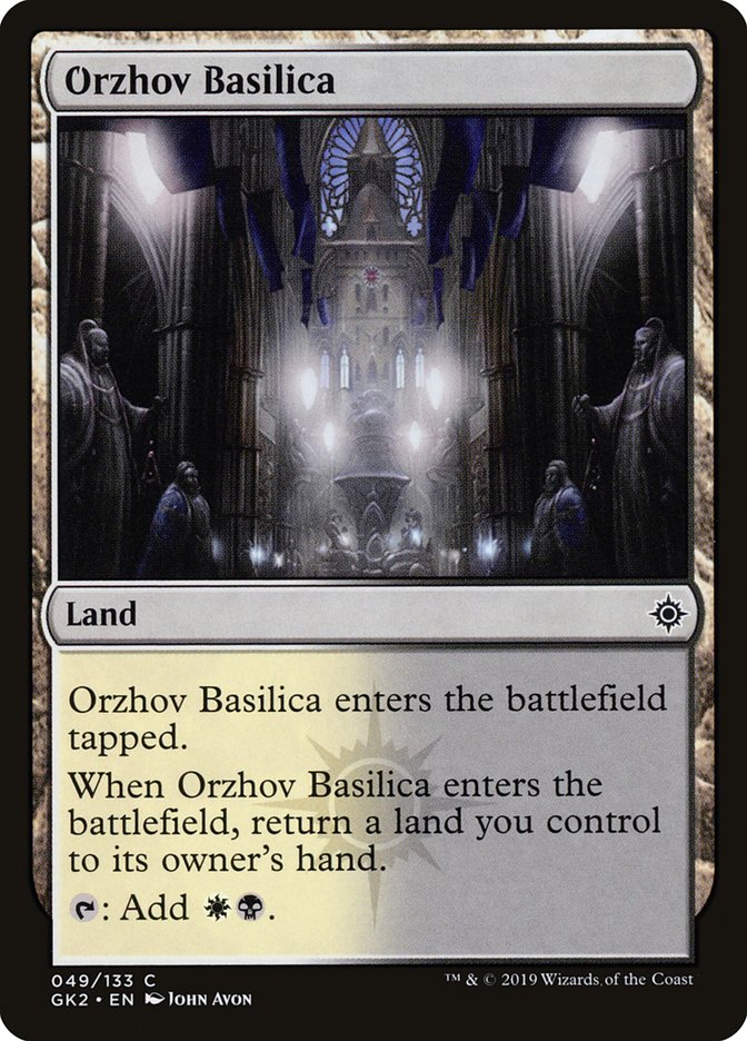 Orzhov Basilica [Ravnica Allegiance Guild Kit] | Card Citadel