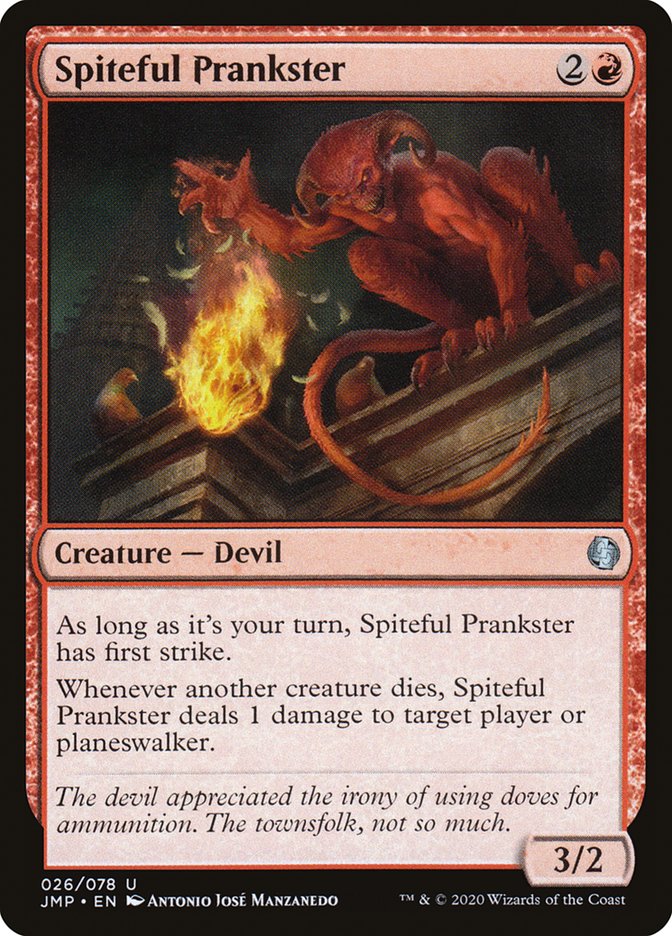 Spiteful Prankster [Jumpstart] | Card Citadel