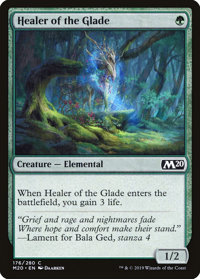 Healer of the Glade [Core Set 2020] | Card Citadel