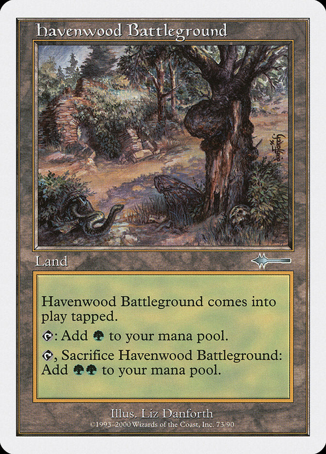 Havenwood Battleground [Beatdown Box Set] | Card Citadel