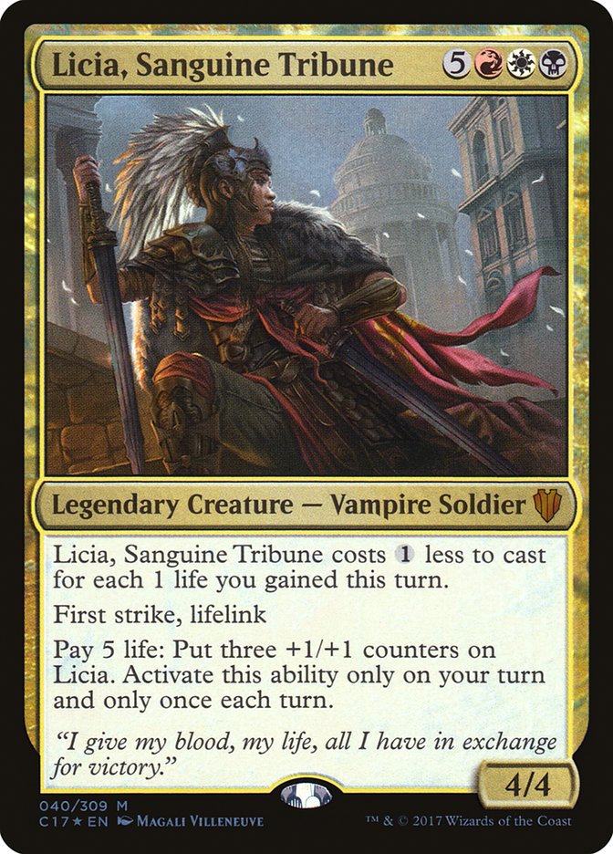 Licia, Sanguine Tribune [Commander 2017] | Card Citadel