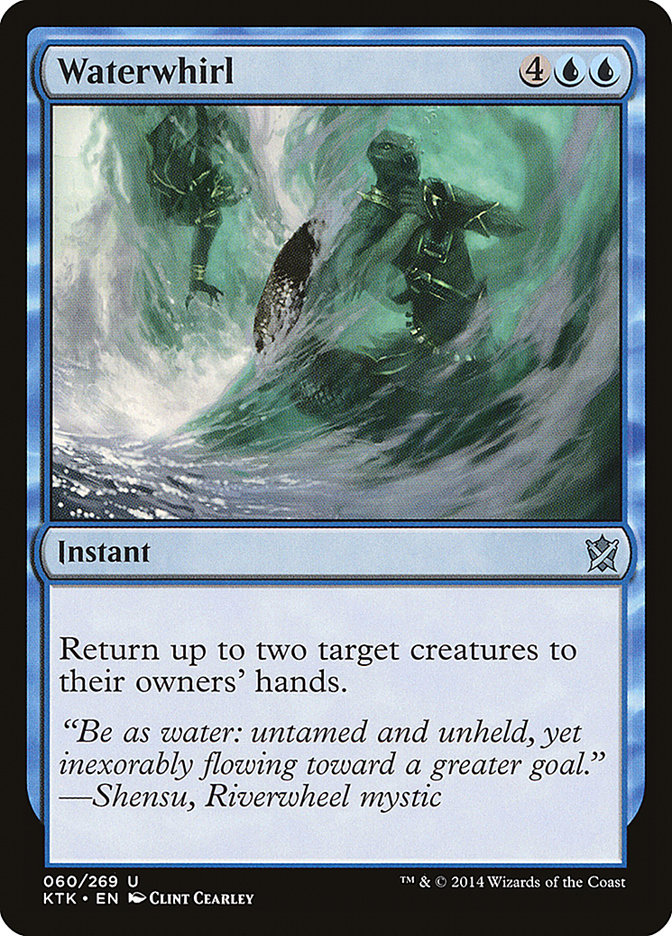 Waterwhirl [Khans of Tarkir] | Card Citadel